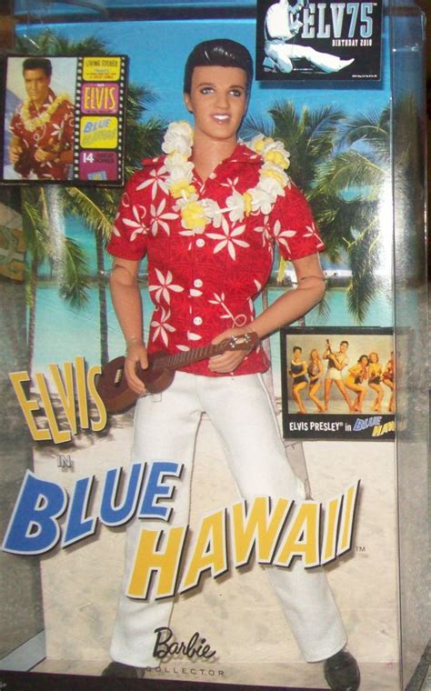 Mattel Barbie Elvis Presley Collection Classic Edition Elvis In Blue