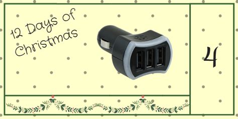 Tech The Halls 12 Days Of Christmas Day 4 Triple Port Car Charger