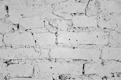 Premium Photo Painted Brick Wall Texture Close Up
