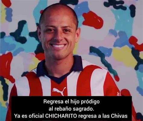 Ya es oficial Chicharito Hernández regresa a las Chivas