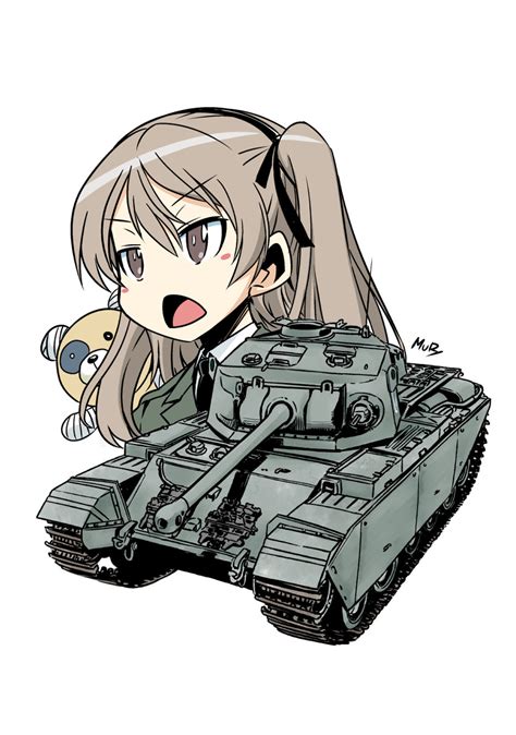 Shimada Arisu And Boko Girls Und Panzer Drawn By Muramasamikado
