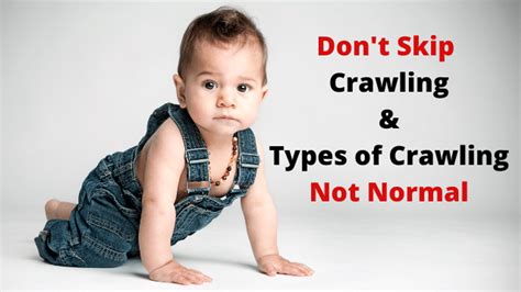 Baby Skips Crawling And 2 Types Of Crawling That Are Not Normal