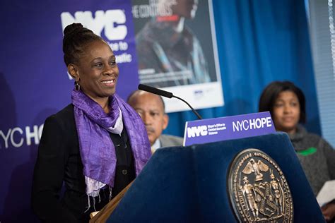 First Lady Chirlane Mccray Announces Nychope New Web Portal For Survivors Of Domestic Violence