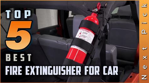 Top 5 Best Fire Extinguisher For Car Review Youtube