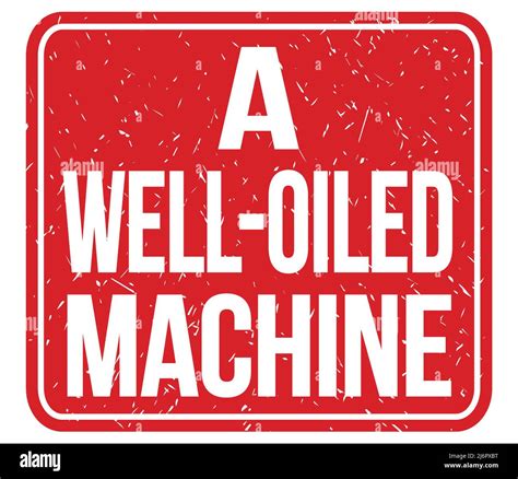 Well Oiled Machine Cut Out Stock Images Pictures Alamy