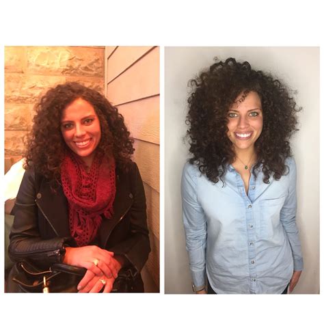 Before And After Long Curly Hairstyle By Thehalfrican Curly Hair