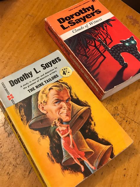 Dorothy L Sayerspair Vintage Mystery Booksvintage Crime Etsy