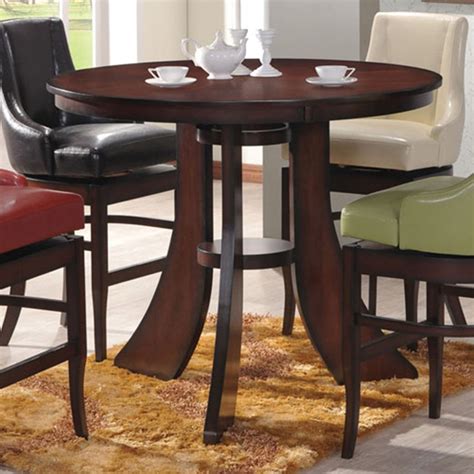 A good dose of hygge can add that individualism to our spaces, for a. DreamFurniture.com - Vinson Bar Height Dining Table
