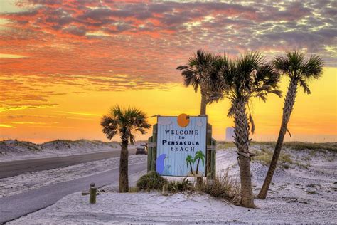 Welcome To Pensacola Beach And Its Gorgeous Sunsets Photograph By Jc