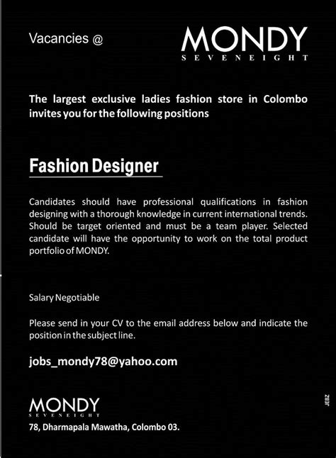 Fashion Designer Qualifications Free Professionally Written Fashion