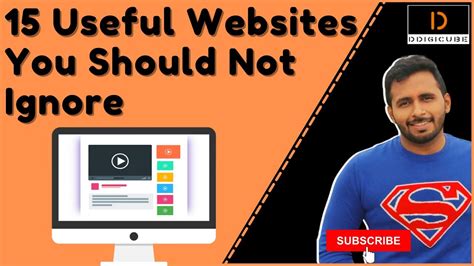 15 Useful Websites You Should Not Ignore Useful And Secured Youtube