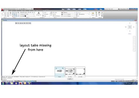 Layout Tabs Disappeared Autocad Drawing Management And Output Autocad