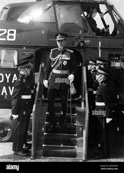 Prince Philip Duke Of Edinburgh Born 1921 As Captain General Of The