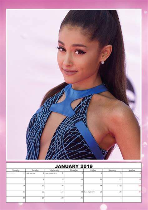Ariana Grande Calendarios De Pared 2022 Consíguelos En Eurposterses