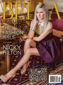 Nicky Hilton Covers New Yorks Bella Magazine In Chic Outfit Daily