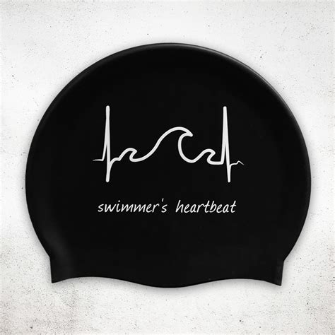 swim cap swimmer s heartbeat swimmer s heartbeat