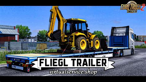 Fliegl Flatbed Trailer Ets Mods Ets Map Euro Truck Hot Sex Picture