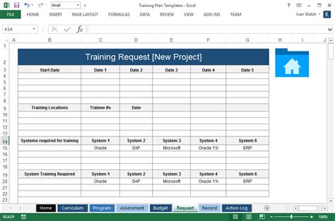 For example, a training program that helps nurses reduce waste could be measured by the percentage of decrease in material costs at the healthcare facility. Training Plan Templates (7 MS Word + 7 Excel Spreadsheets)