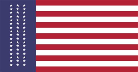 Another concept of a 51-star USA flag. This one, vastly different from