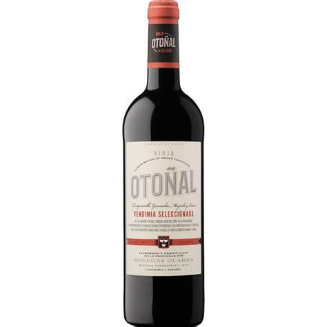 Comprar vino tinto Vendimia Seleccionada DOCa Rioja botella 75 cl · OTOÑAL · Supermercado Hipercor