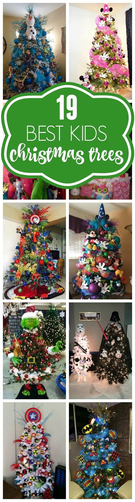 19 Most Creative Kids Christmas Trees Pretty My Party