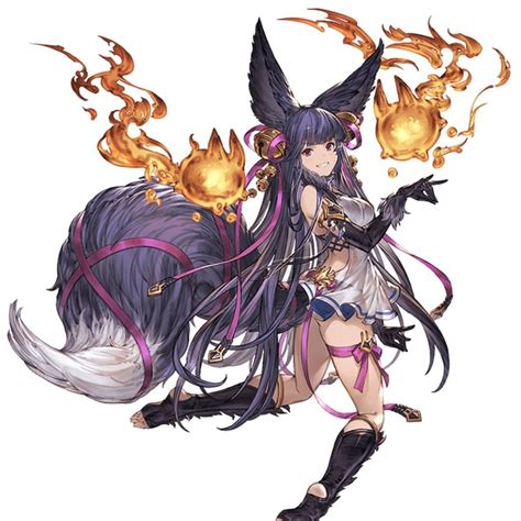 Water Yuel Character Art From Granblue Fantasy Character Art