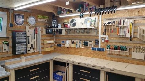 For most of us, a big shop is only a dream. Best 55 workshop storage ideas 30 | Woodworking workshop ...