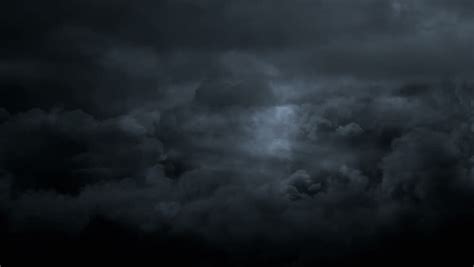 Dark Storm Clouds Background Stock Footage Video 100