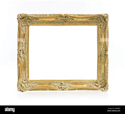 Ornate Gold Picture Frame Stock Photo Alamy