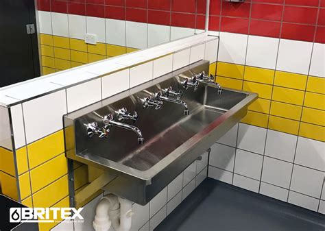 South Pine Sporting Complex Using Britex Stainless Steel Sanitary Fixtures