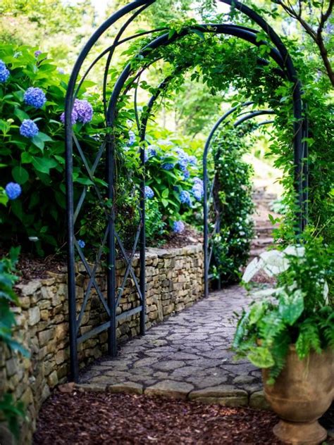 Ideas For Creating Walkways In Your Landscape Hgtv Garden Archway