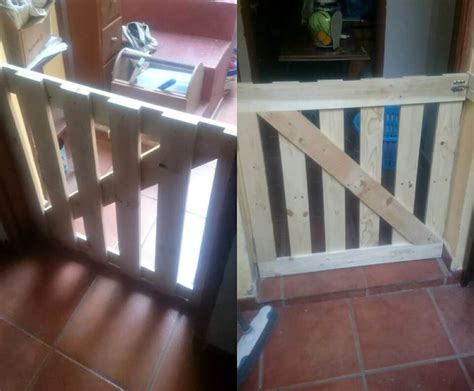 The crucial thing here is to find the right pallet for the job. Pallet Baby Gate for Your Baby Safety | 101 Pallets