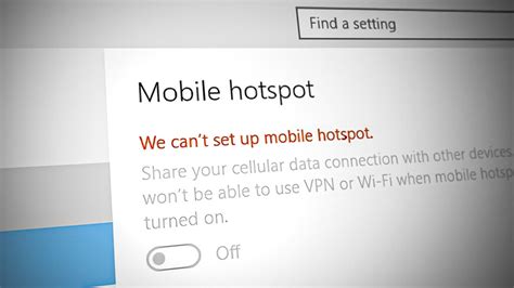 How To Fix We Can T Set Up Mobile Hotspot Error On Windows
