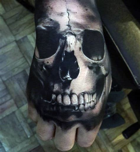 50 3d Hand Tattoo Designs For Men Masculine Ink Ideas