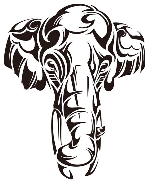 Tribal Elephant Tattoo Elephant Tattoo Tribal Elephant Tattoos
