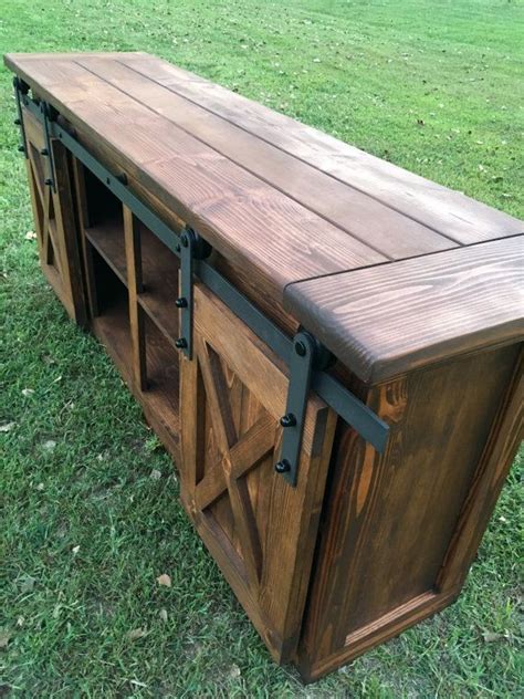 Rustic Farmhouse Tv Stand Plans