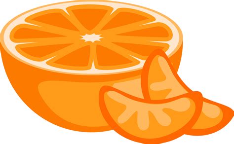 Transparent Sliced Citrus Fruit Half Sliced Orange Clipart Png