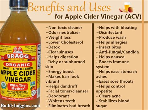 I Am Buddy The Buddha From Mississippi ™ Amazing Uses For Apple Cider Vinegar