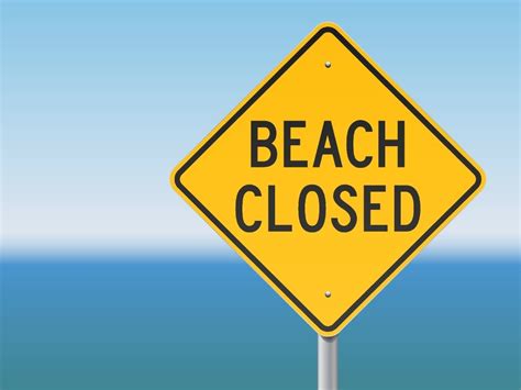 jersey shore beach closed for high fecal bacteria levels toms river nj patch
