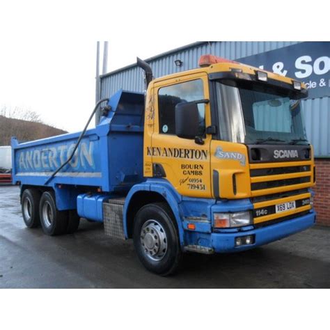 Scania P114 340 6x4 Steel Tipper 2000 Manual Gearbox Commercial