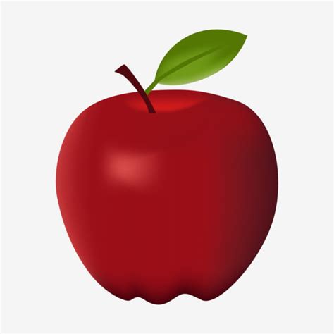 Realistic Apple Clipart Transparent Background Apple Fruit Realistic