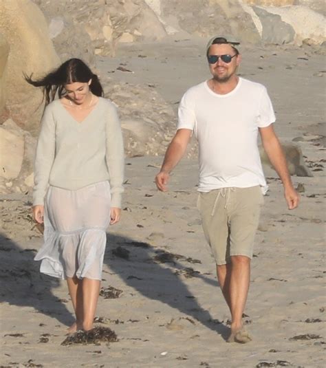 Leonardo Dicaprio And Girlfriend Camila Morrone Lean Into The Coastal
