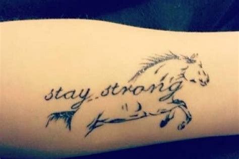 17 Spirited Stay Strong Tattoo Design Ideas Stay Strong Tattoo