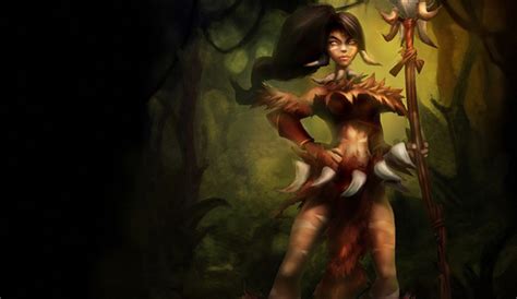 See Nidalee Post Visual Makeover In The New League Of Legends Champion