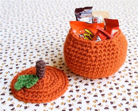 Crochet Pumpkin Treat Bowl Pattern — One Social Girl