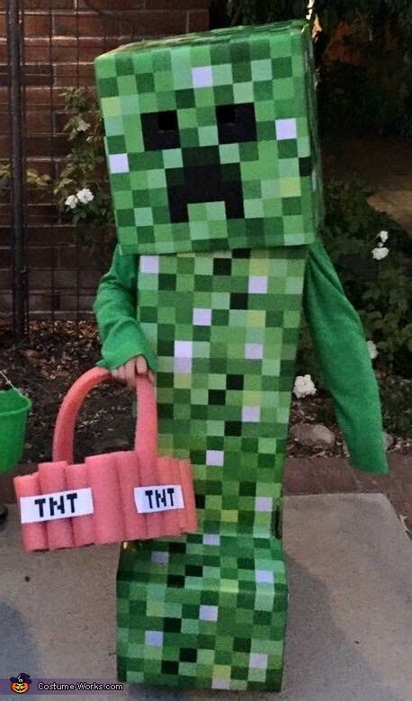Minecraft Creeper Halloween Costume Contest At Costume Minecraft Halloween Costume