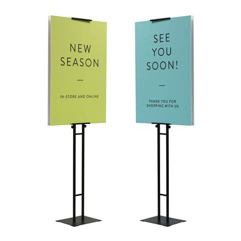 Adjustable Poster Stand Double Sided Poster Display