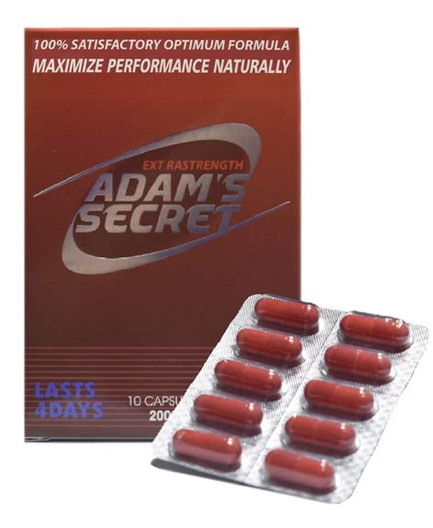 Buy Adams Secret 2000 Maximize Naturally 10 S Per Pack Online At