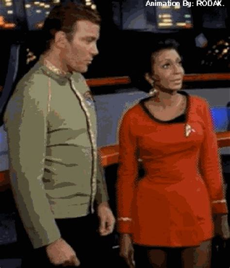 Post Animated Fakes James T Kirk Nichelle Nichols Nyota Uhura Rodak Star Trek William