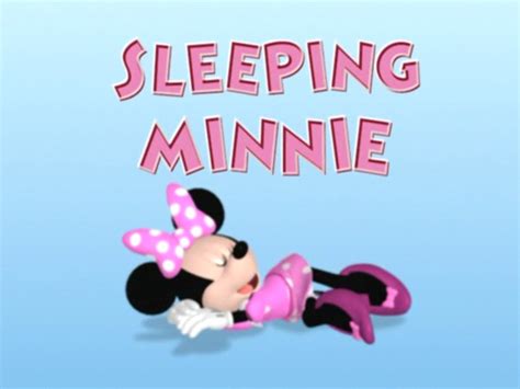 Sleeping Minnie Disney Wiki Fandom